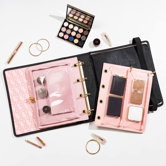 Beauty Binder Makeup Organizer with 3 See Through Files, Cosmetic Display - Picture 16 of 16